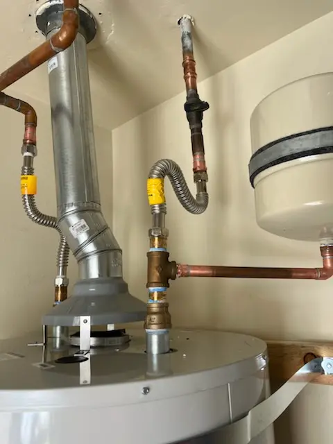 Water heater installation and plumbing repair in Clark Mills
